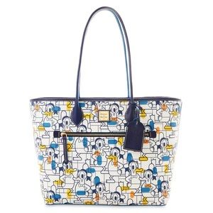 Donald Duck Modern Geometric Dooney & Bourke Tote Bag NWT